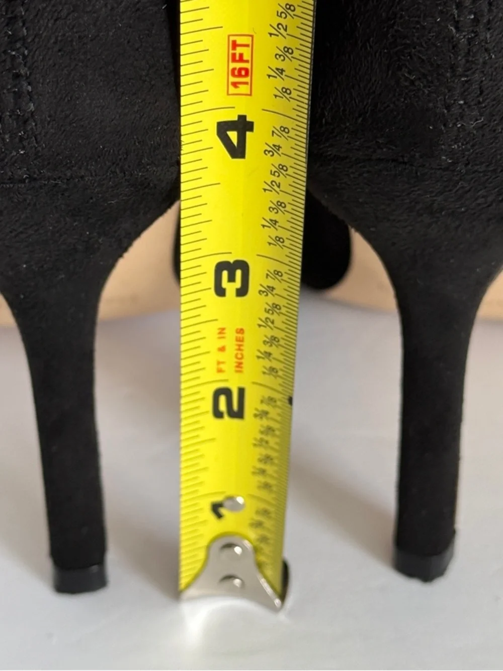 Marc Fisher Black Over-the-Knee Pointed-Toe Stiletto Boots Size 7.5M